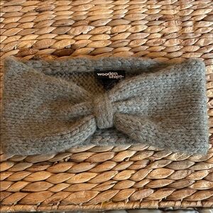 Anthropologie Gray Knit Headband